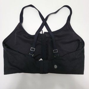 Athleta Empower Front Zip Daily Sports Bra